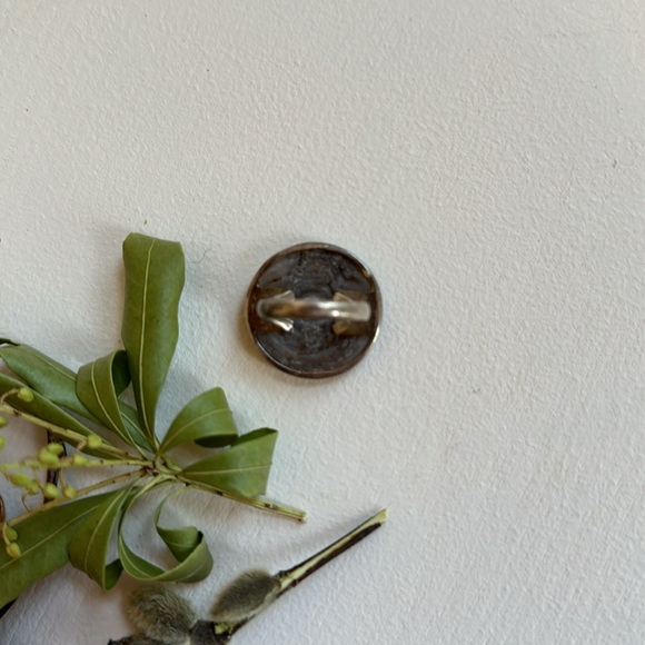 Authentic Druzy Agate .925 Sterling Silver Ring - Picture 8 of 9